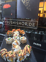 Sushi Shop München in der Hohenzollernstraße (©Foto: Martin Schmitz)